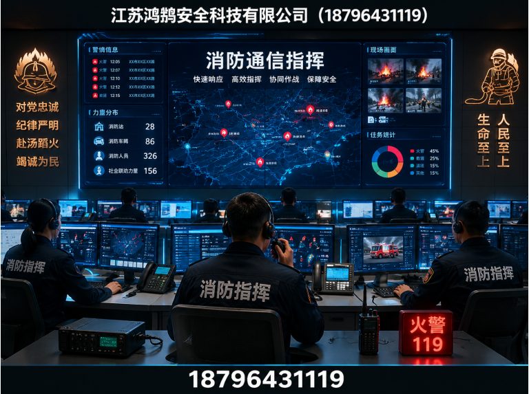 揭阳应急指挥系统展示图
